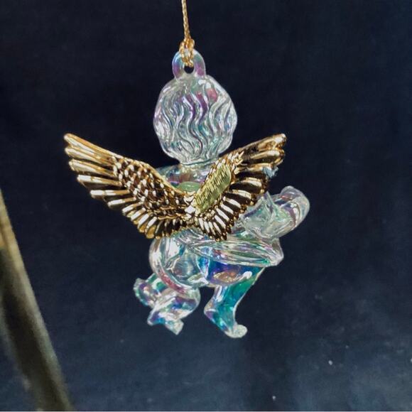 Irridiscent Christmas Angel Ornament - Picture 5 of 5